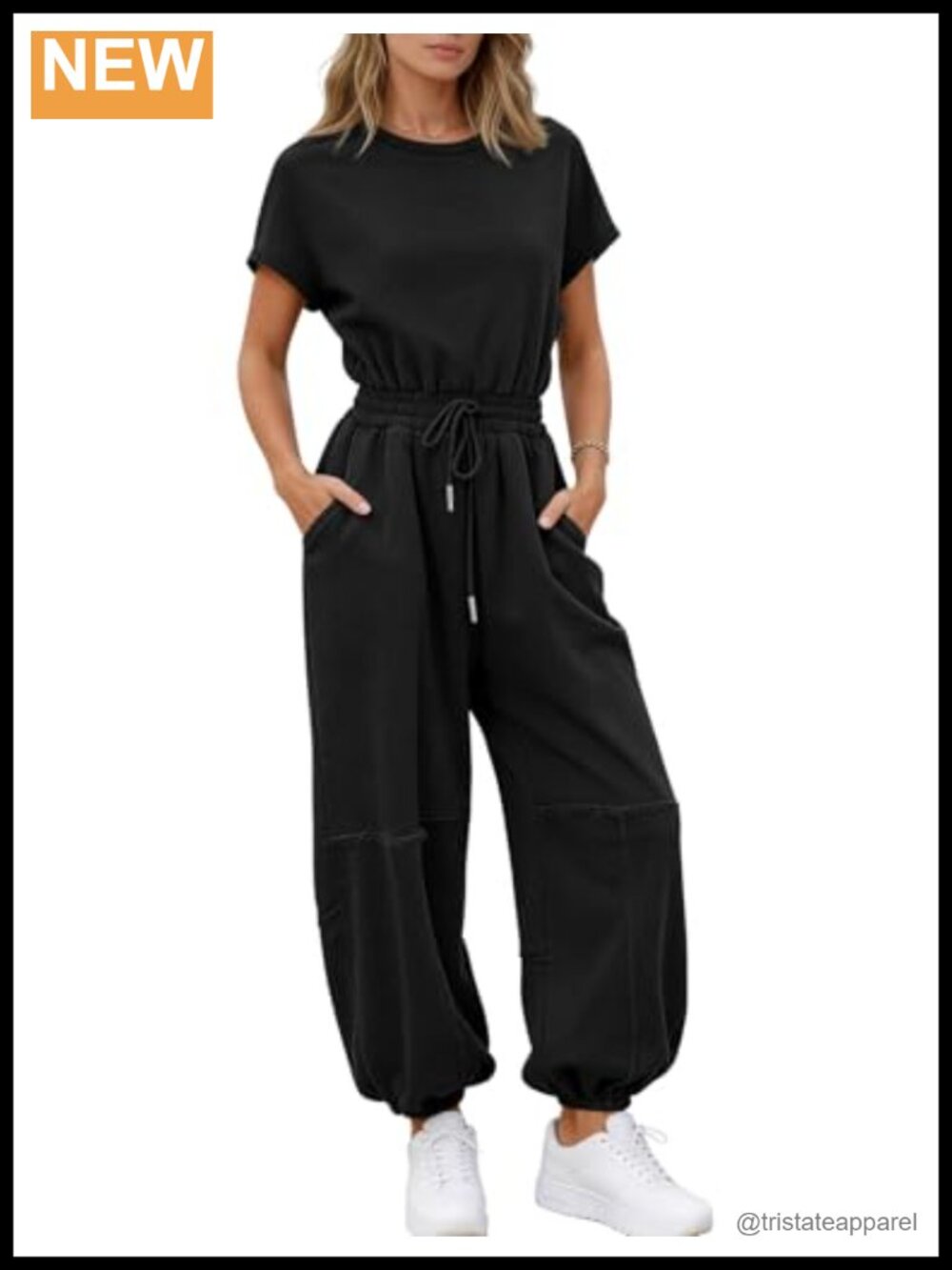 Women Wide Leg Jumpsuit Cotton Blend Open Back Short Sleeve Romper